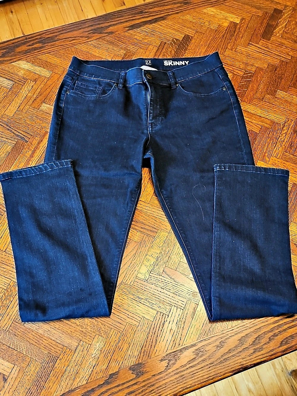 NY&C Low Rise Skinny Blue Jeans